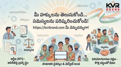 చైతన్యమే లక్ష్యంగా kvrbrand.com